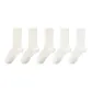 5 Pack (3 Milk White+2 White)