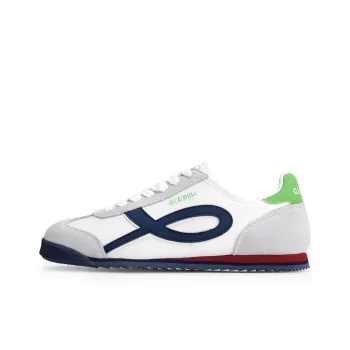 GLO BULL Slip Resistant, Abrasion Resistant, Lightweight Low Top Casual Shoes Unisex Beige Blue Green