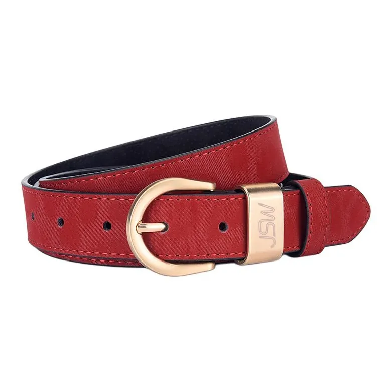 JEANSWEST Cow Split Leather Belts Unisex 2.5cm-5