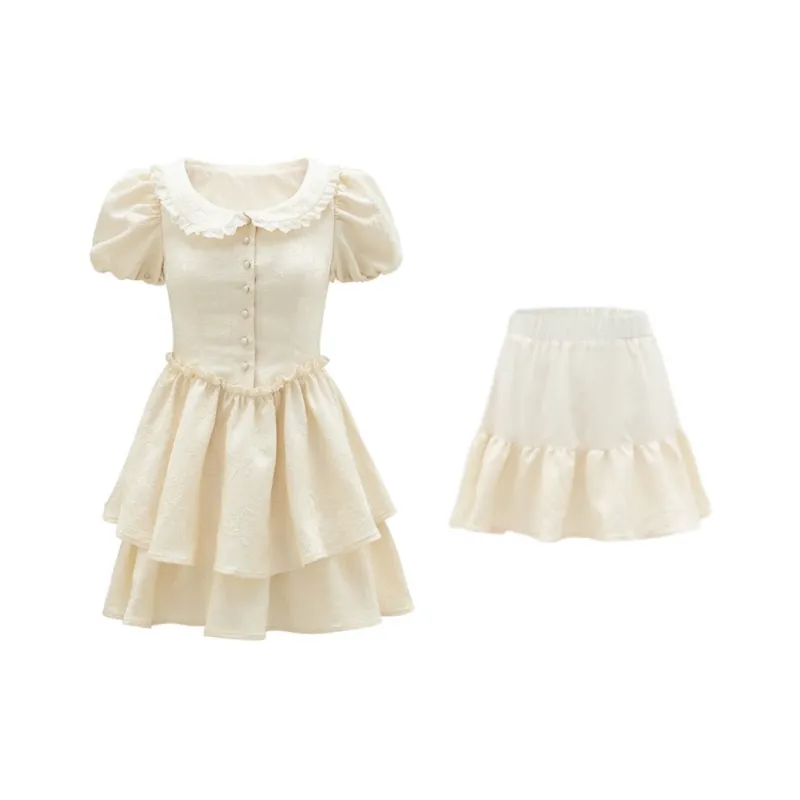 MTHE Two Piece Skirt Sets Women's-0