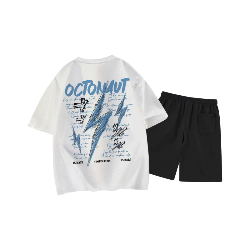 Small Columns Under The Sea Casual Sportswear Unisex-18