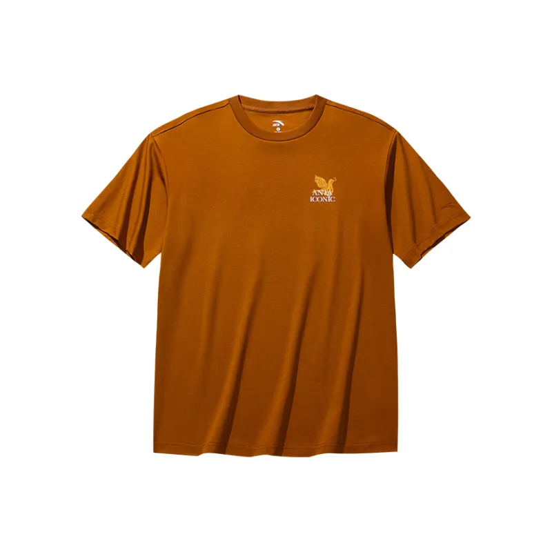 Anta Life Collection T Shirt Men's Lava Orange-0