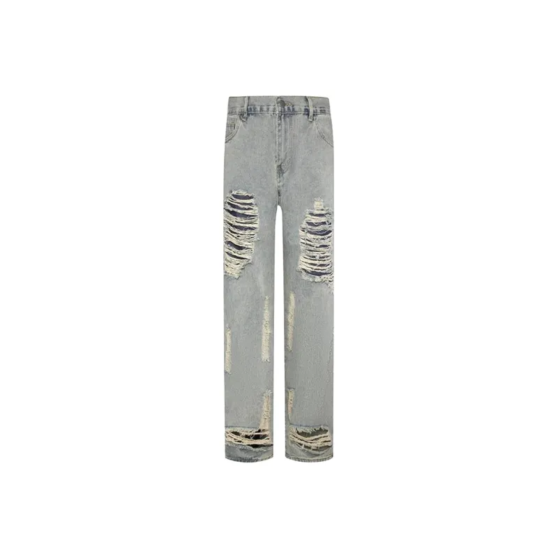 HKRXEC Jeans Men Blue-0