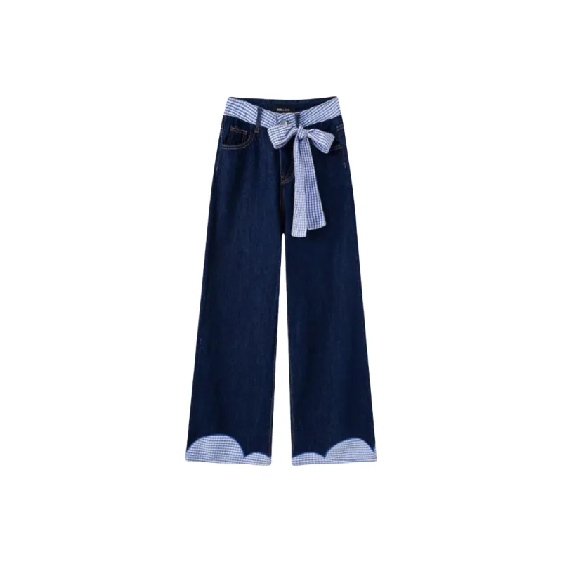 ARIADNAW STUDIO Jeans Women's Blue Pants-0