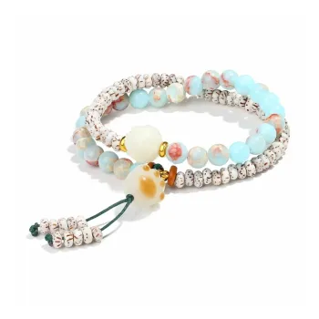 ZHOUDIWANG Star Moon Bodhi Seeds Bracelets Unisex