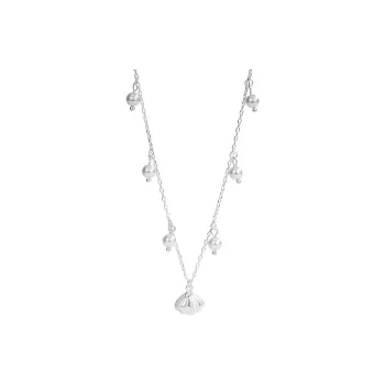 Heart Grass 925 Sterling Silver Necklaces Women's