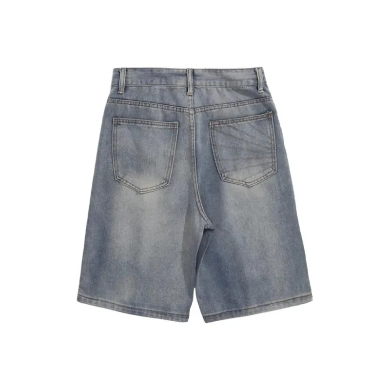 CORNILOT Denim Shorts Unisex Blue-1
