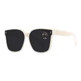 Ecru Frame with Gray Lens (Polarized Lens)