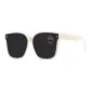 Ecru Frame with Gray Lens (Polarized Lens)