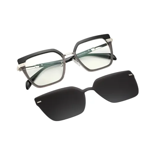 15 MINS TR/Memory Plastic Metal Irregular Shape Sunglasses Unisex