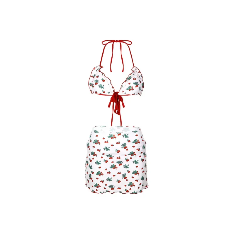 LUYOUYE Bikinis Women's White-0