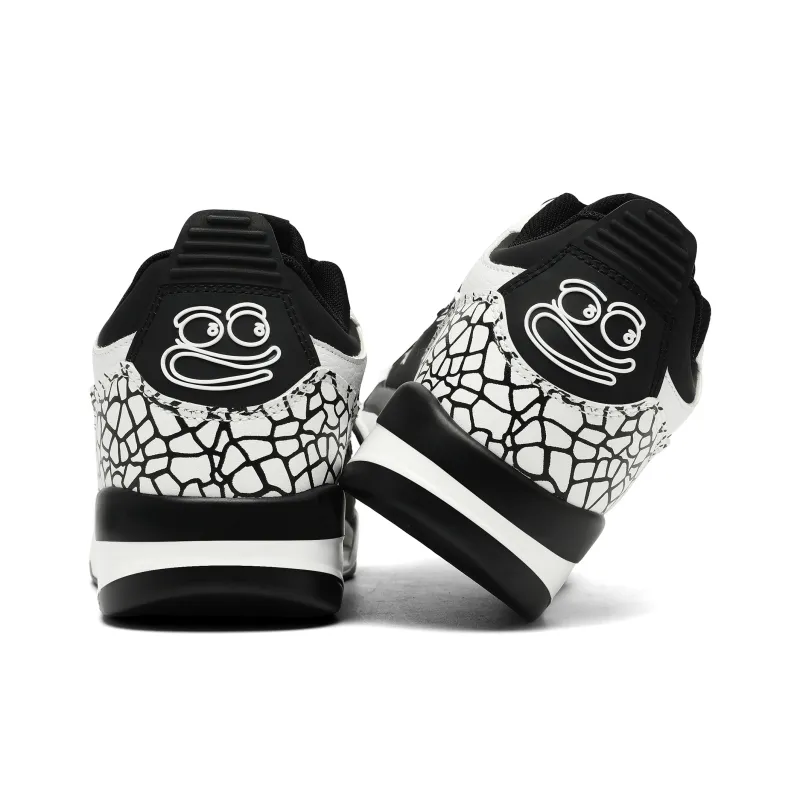 Pepe The Frog Low-Top Skateboard Shoes Unisex-6