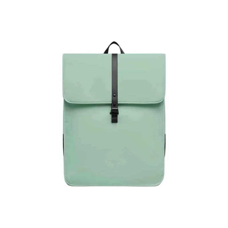 Gaston Luga Polyurethane Backpack Tubas Unisex Mint Green-0