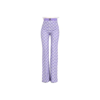 Elisabetta Franchi Casual Pants Women's Purple