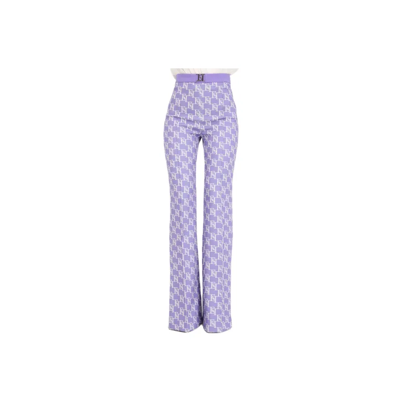 Elisabetta Franchi Casual Pants Women's Purple-0