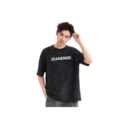 Three blessings T Shirts Men Black