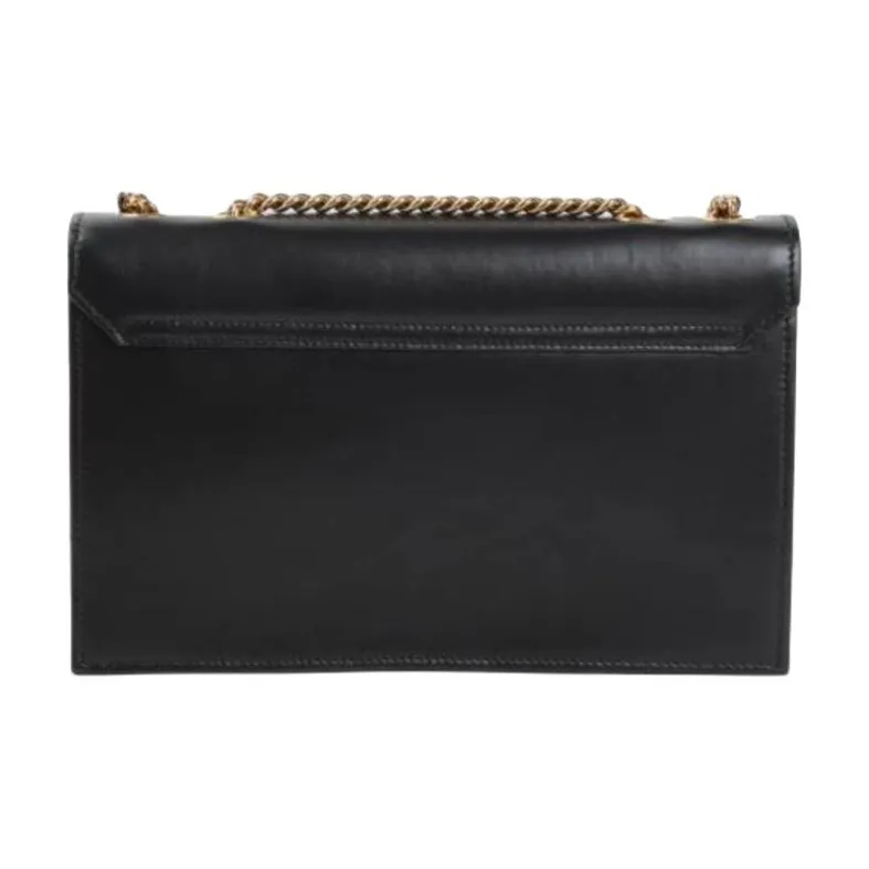 Roberto Cavalli Leather Shoulder Bag Women's Black-1