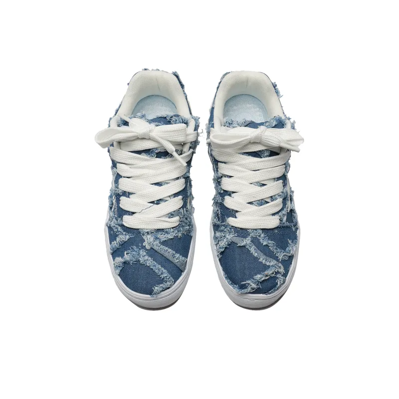 T628 Slip Resistant, Abrasion Resistant, Lightweight, Breathable Low Top Skateboard Shoes Unisex-100