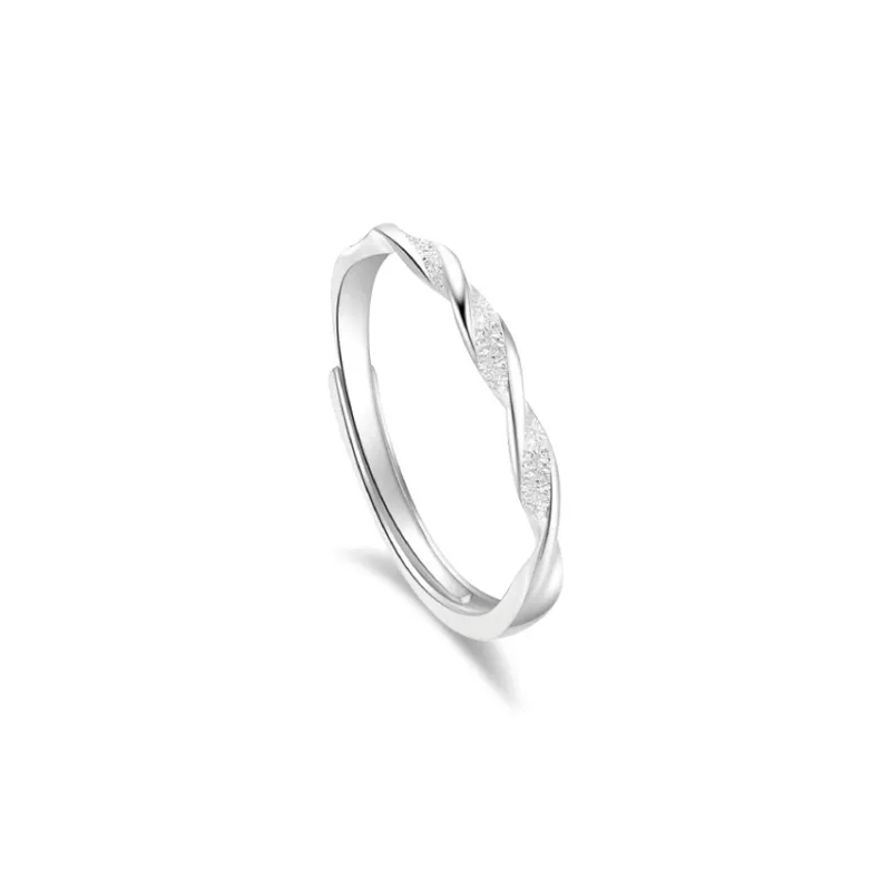 LUCA Sterling Silver Rings Unisex-7