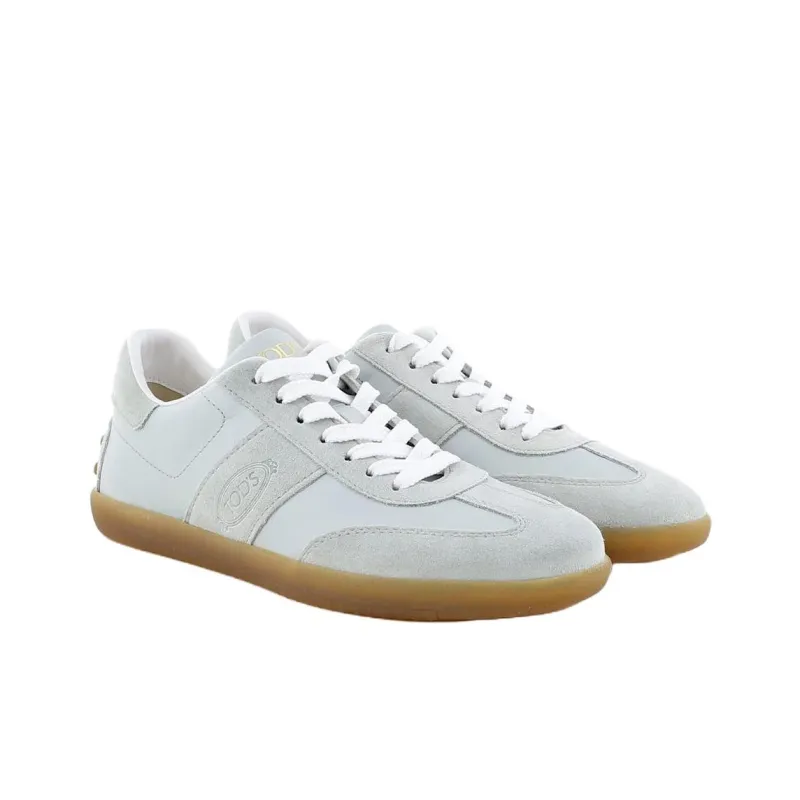 TOD'S Low Top Skateboard Shoes Women's Gray-1