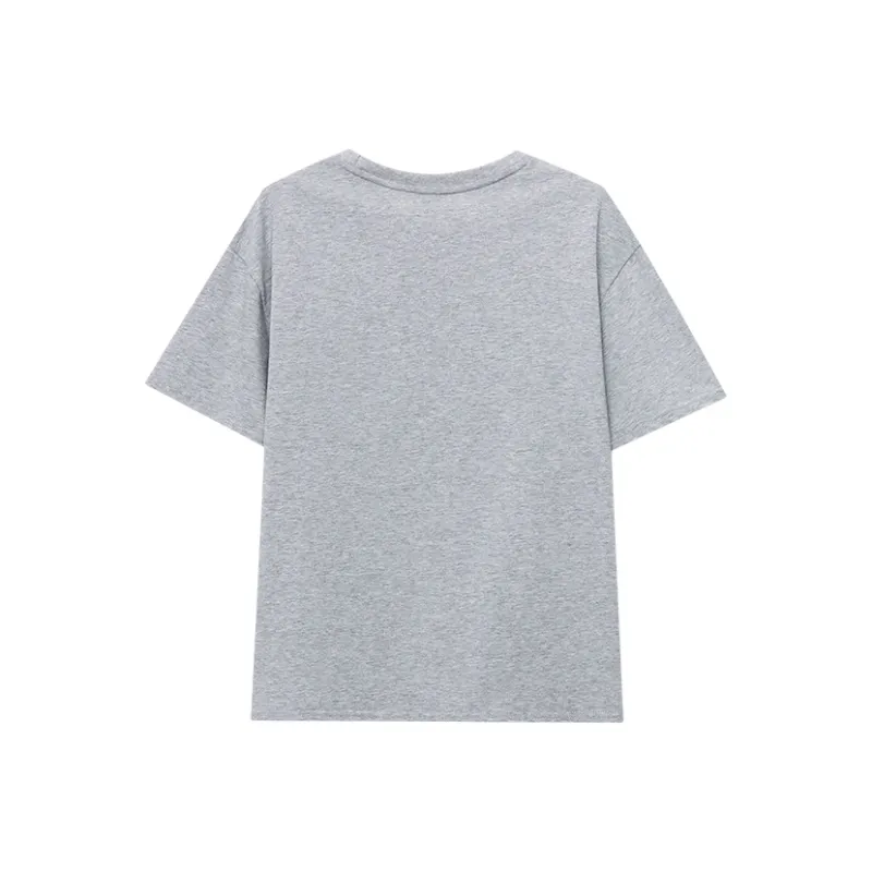 CHARM PICK T Shirts Women's Gray-1