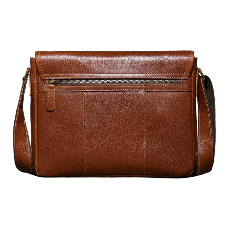 LARTIGENT Top Grain Cow Leather Shoulder Bag Men's Multicolor-3