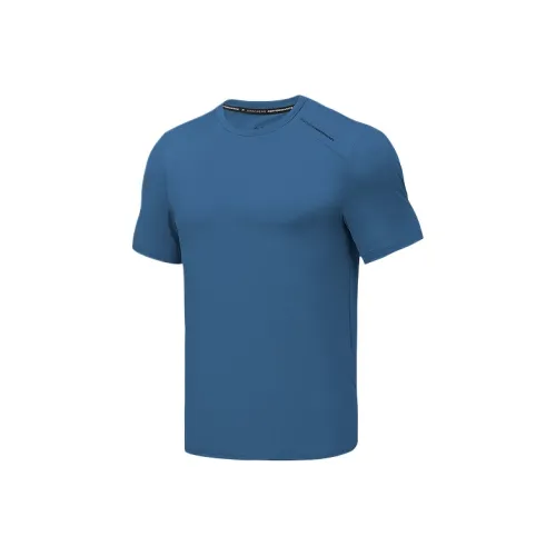 Skechers Basic Sports Series T Shirt Men's Deep Sea Blue