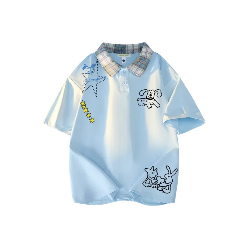 Budding Bear Polo Shirts Unisex-8