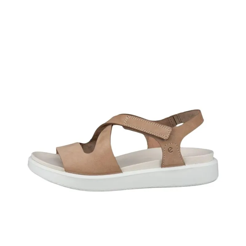 Ecco Flowt One Strap Sandals Women's Brown-0