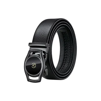AOKANG Genuine Cow Leather Belts Men's 3.5CM