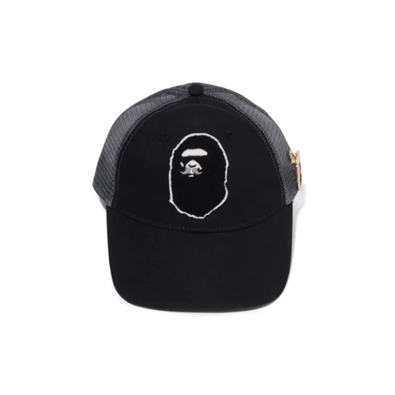 A BATHING APE Polyester Baseball Caps Unisex-4