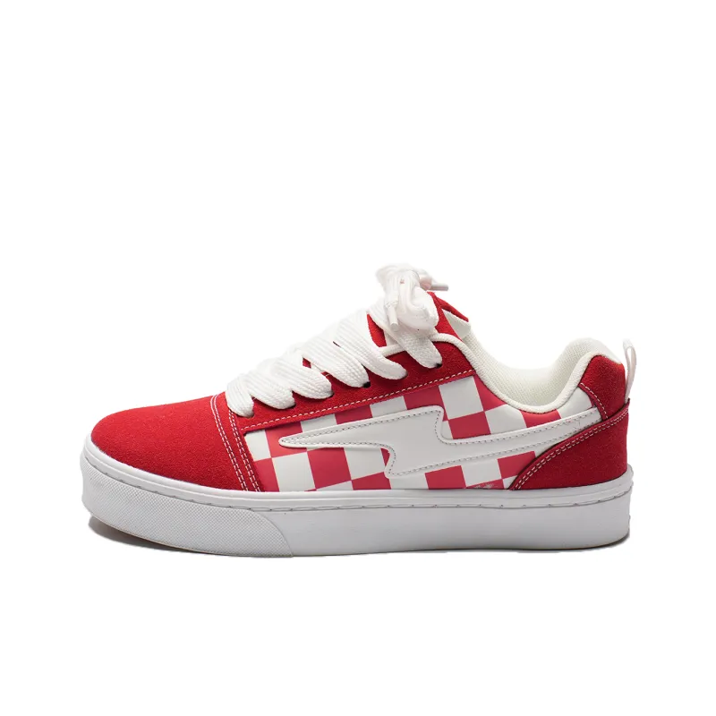 T628 Slip Resistant, Abrasion Resistant, Lightweight, Breathable Low Top Skateboard Shoes Unisex-147