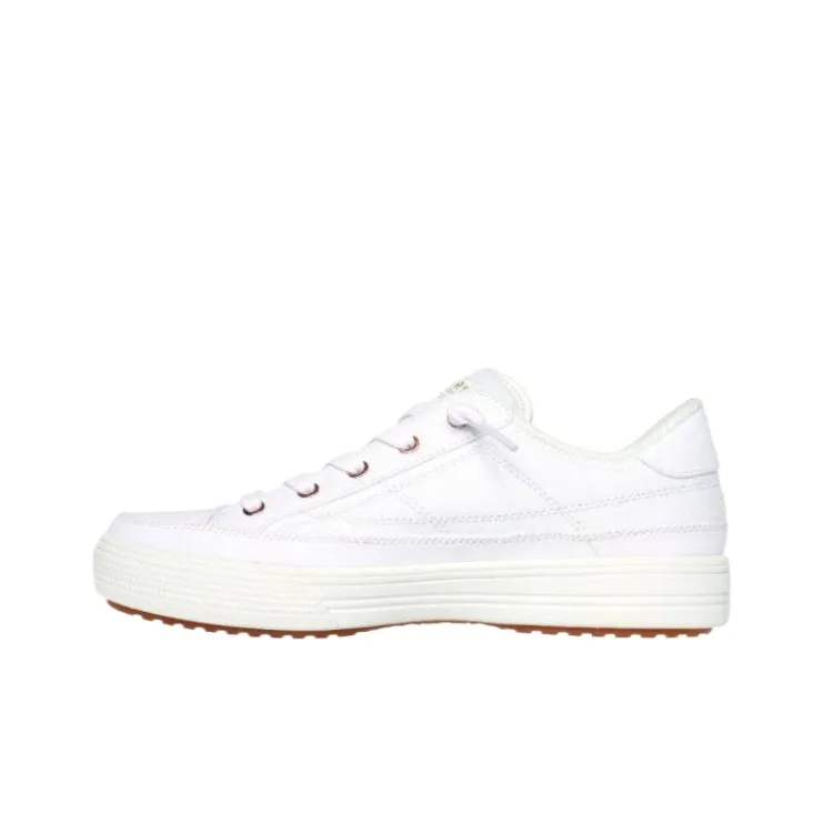 Skechers Arch Fit Low Top Skateboard Shoes Women's White-2