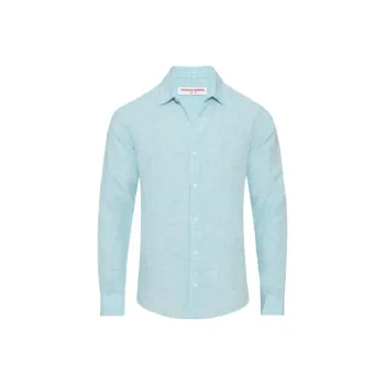 ORLEBAR BROWN Shirt Men's Aqua Blue