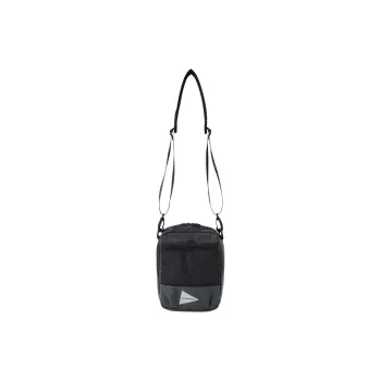 And Wander Polyester Crossbody Bag, Shoulder Bag Unisex Charcoal