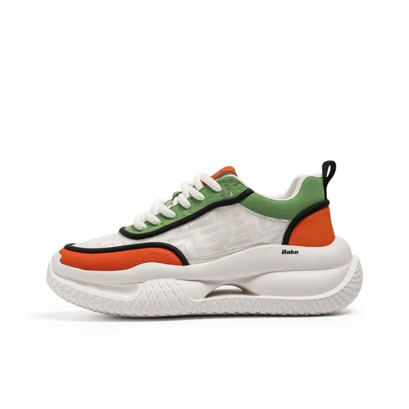 BAKE Anti Slip Wear Resistant Low Top Casual Shoes Men's-10