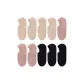 10 Pack (Ecru 4+Light Pink 3+Black 3)