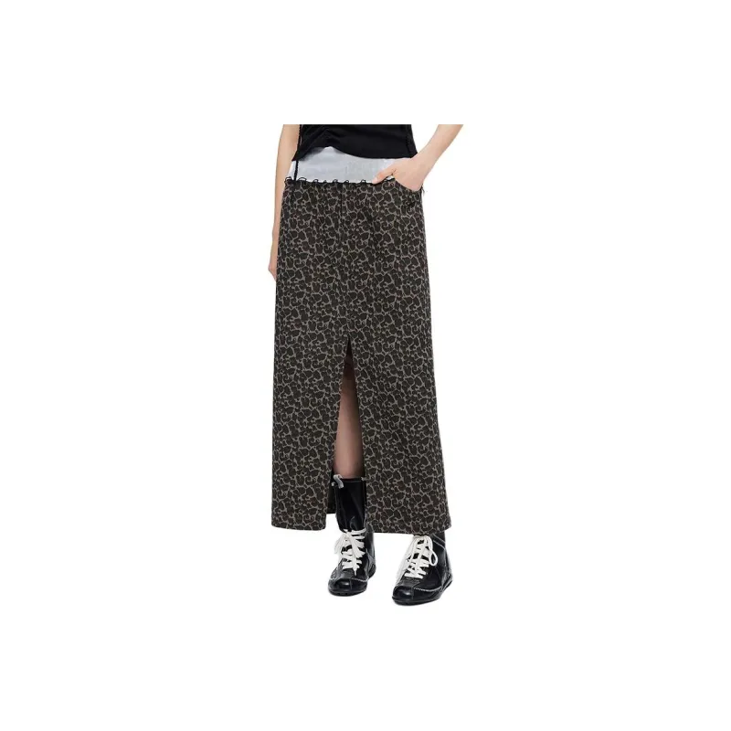 MOUSSY Casual Long Skirt Women's-1