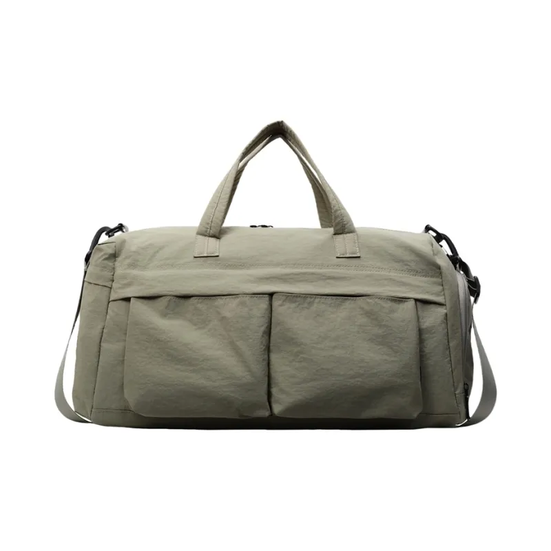 Meow In The Grass Canvas Bag Travel Bag Unisex Multicolor-15