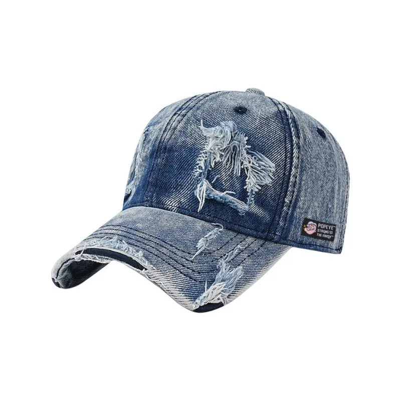 POPEYE Cotton Baseball Caps Unisex-5