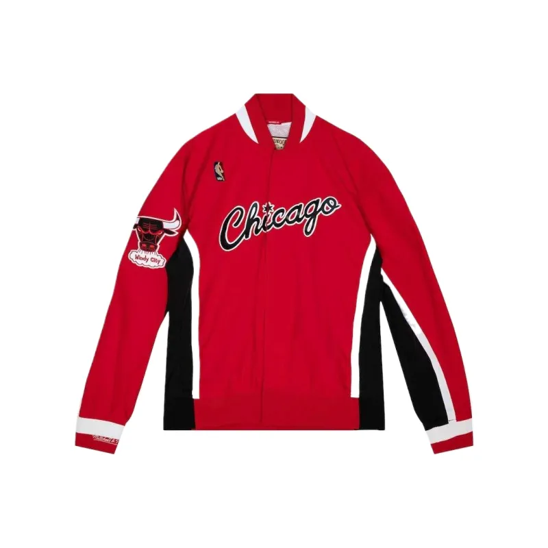 Mitchell & Ness x Leaders My Towns Warmup Jackets & Coats Fan Edition Men's Red-0