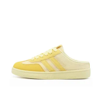 RENBEN Quiet Closed Toe Slippers Women's Yellow