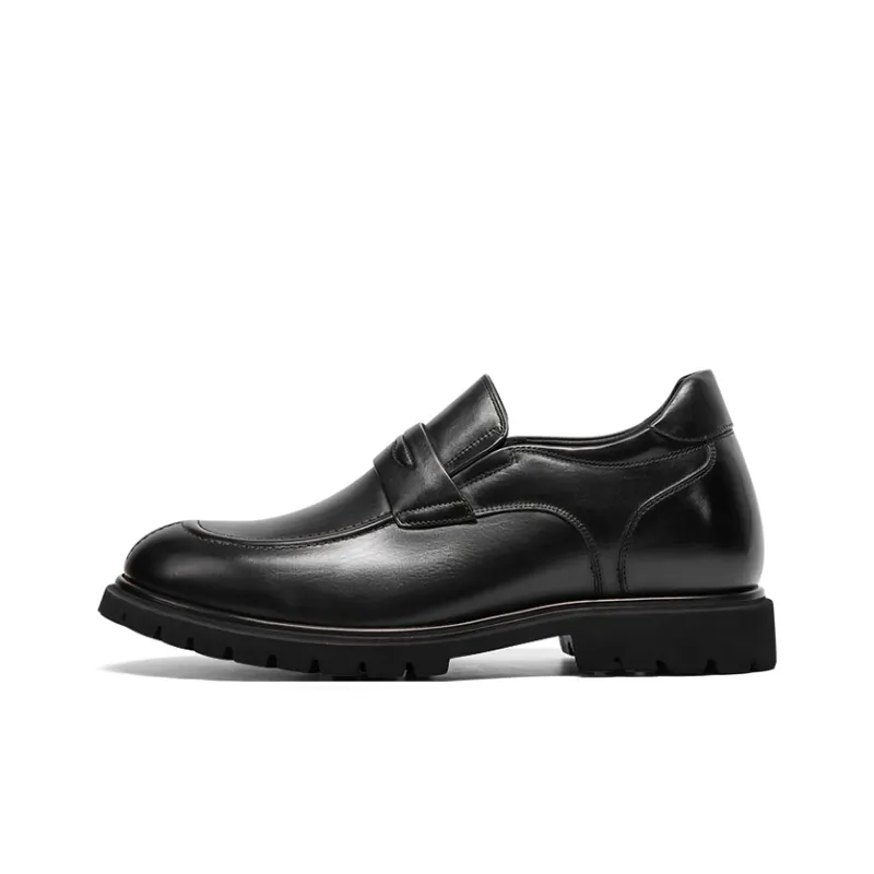 He Jinchang Dress Shoes Men's Jazz Black-0