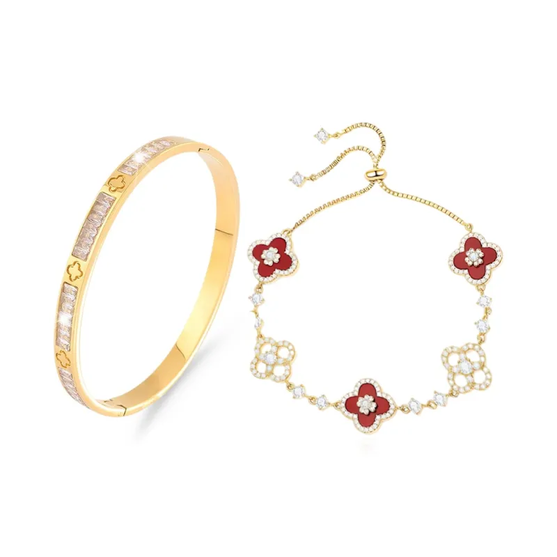 GUDS GAVE Zircon Bracelets Women's-3