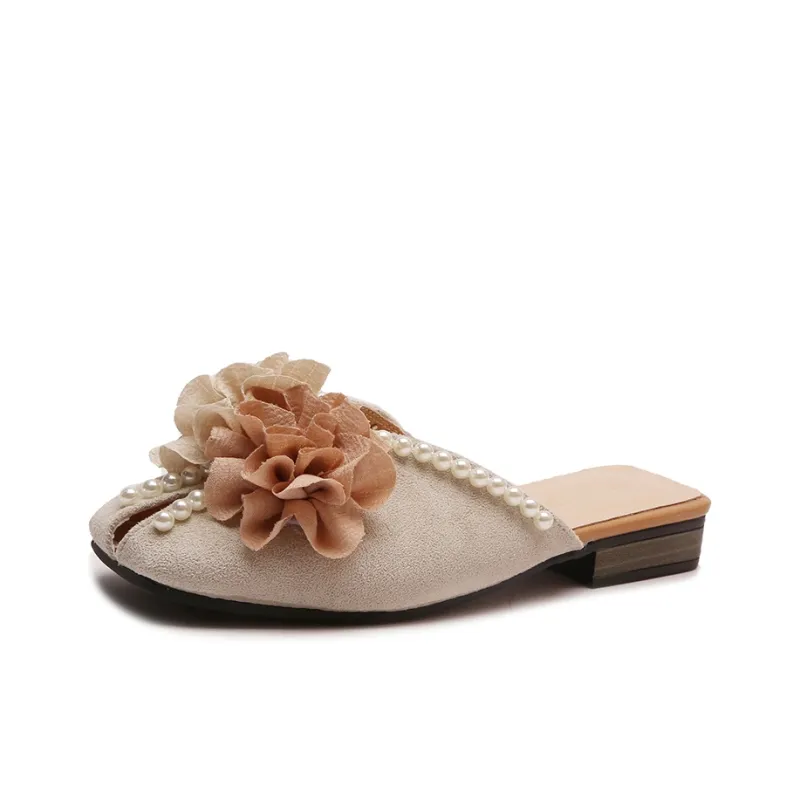 WUJI Abrasion Resistant Slip Resistant Closed Toe Slippers Women's-0