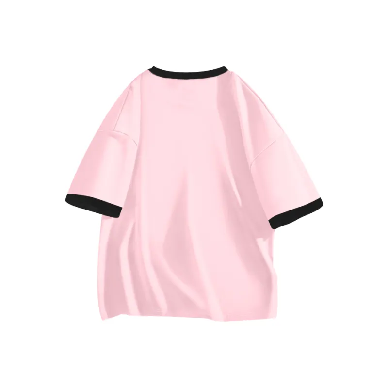 JEANSWEST Drop Shoulder Sleeve T Shirt Women's-21