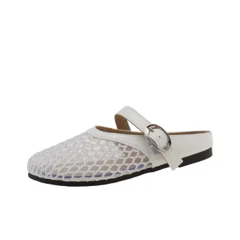WUJI Abrasion Resistant Slip Resistant Closed Toe Slippers Women's