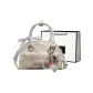 Ecru+Pendant+Shopping Bag