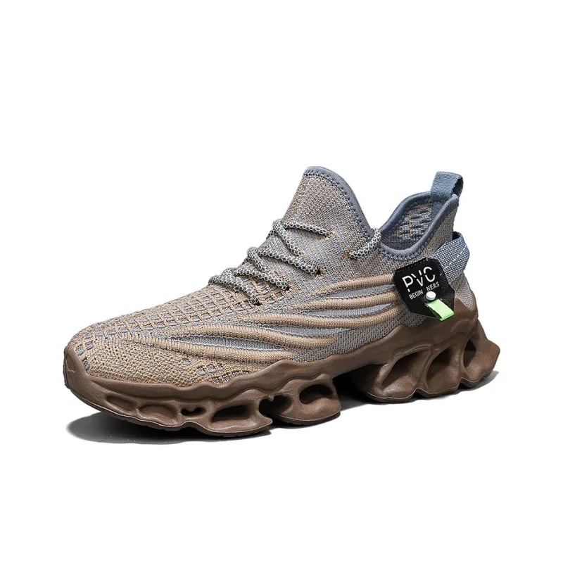ROBINHOOD Cushioning, Slip Resistant, Abrasion Resistant, Coverage, Support Low Top Casual Shoes Men's-8