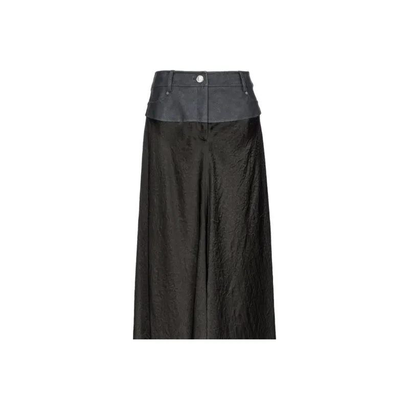 PINKO Layered Midi Skirt-2